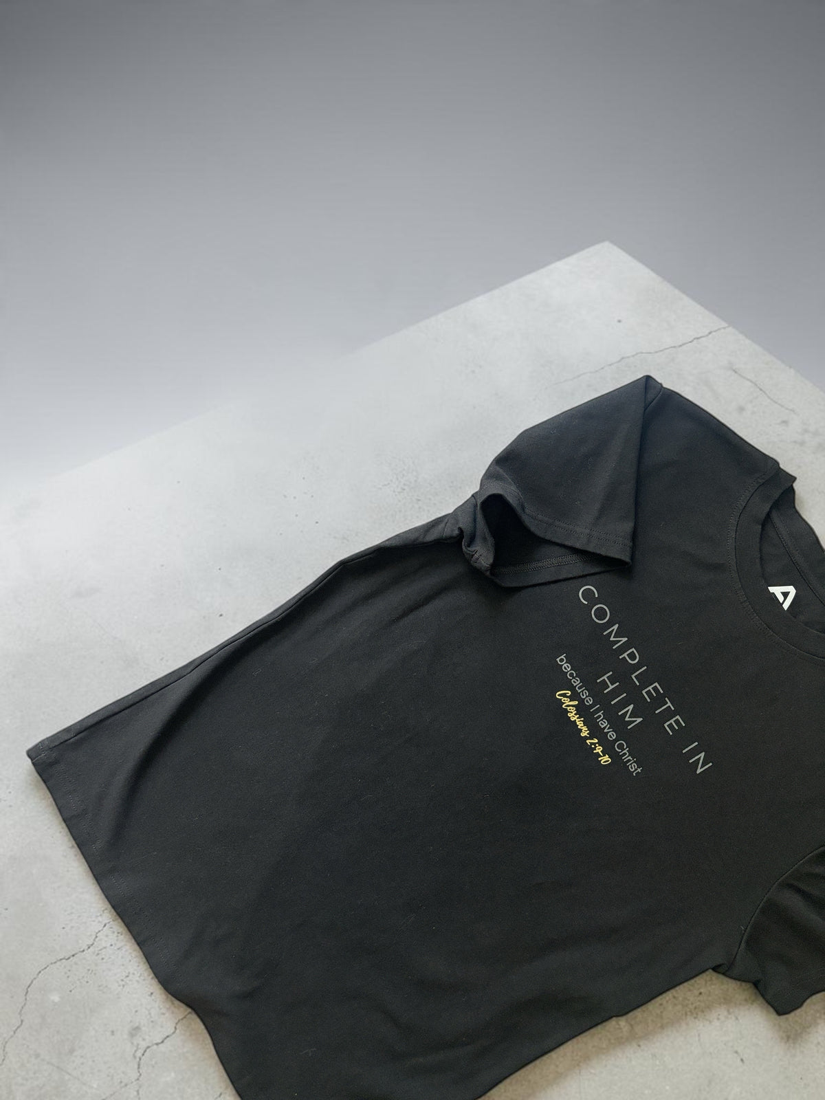 COMPLETE IN HIM — Premium Short Sleeve Shirt - ADM DRIVEN